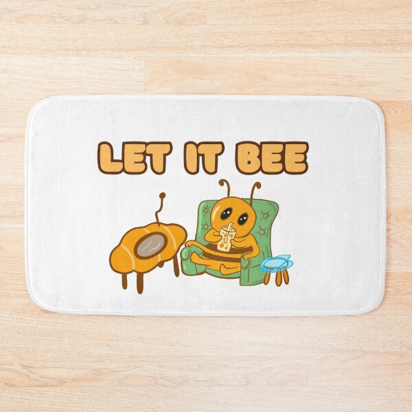 Item preview, Let It Bee – Relaxed Honey Bee bubble tea Design designed and sold by BritishDelights.