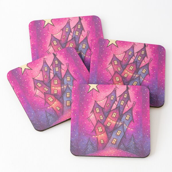 Item preview, Whimsical Christmas Houses designed and sold by Ewa Miller.
