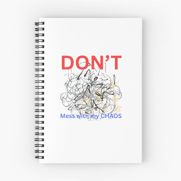 Item preview, Don't mess with my chaos designed and sold by johnmcc2010.