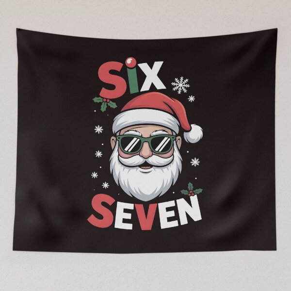 Item preview, Six Seven Bruh Meme Santa – Trending Xmas Design for Meme Fans designed and sold by Redgiant87x.