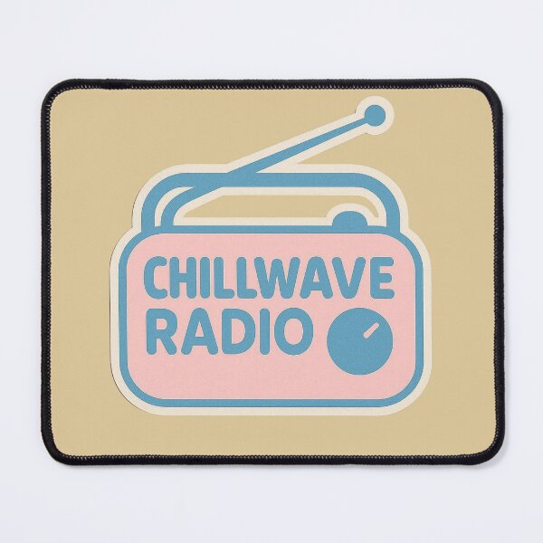 Item preview, Chillwave Radio – Retro Aesthetic Synthwave Design designed and sold by |TRSSHOP|.