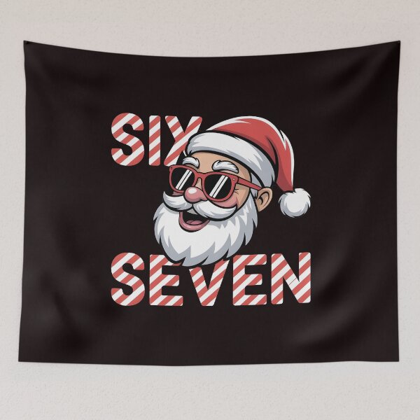 Item preview, Six Seven Bruh Santa – 67 Meme Xmas Humor for Funny Santa Lovers designed and sold by Redgiant87x.