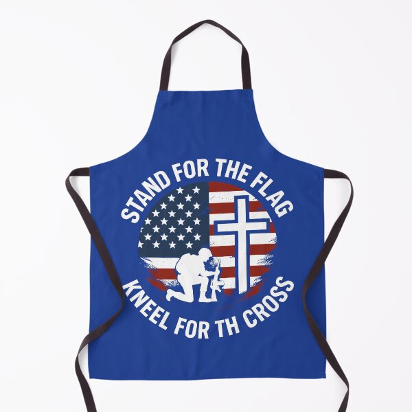 Item preview, Stand for the Flag Kneel for the Cross | Christian Patriotic Faith designed and sold by RobertKnow.