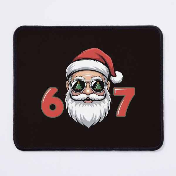 Item preview, 67 Meme Christmas – Six Seven Bruh Santa Funny Holiday Slang Design designed and sold by Redgiant87x.