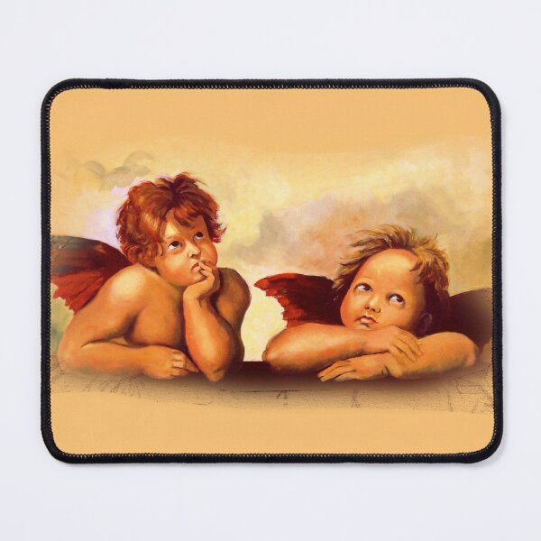 Item preview, After Raphael: Two Angel Cherubs, Painting designed and sold by JoyfulWhimsy.