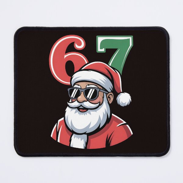 Item preview, Six Seven Bruh Santa – Hilarious 67 Meme Xmas Shirt for Meme Fans designed and sold by Redgiant87x.
