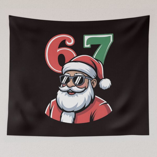 Item preview, Six Seven Bruh Santa – Hilarious 67 Meme Xmas Shirt for Meme Fans designed and sold by Redgiant87x.