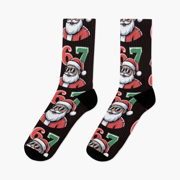 Item preview, Six Seven Bruh Santa – Hilarious 67 Meme Xmas Shirt for Meme Fans designed and sold by Redgiant87x.