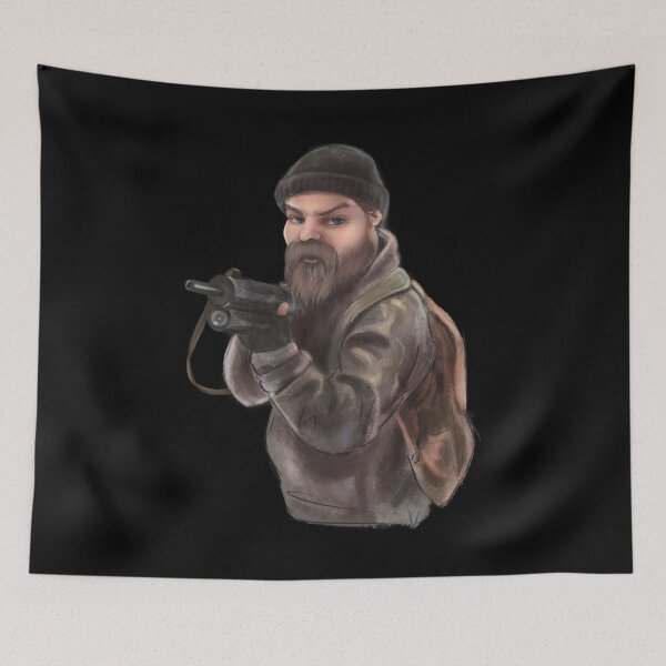 Item preview, Hopper – Season 5 Action Fan Art designed and sold by CreativeBu.