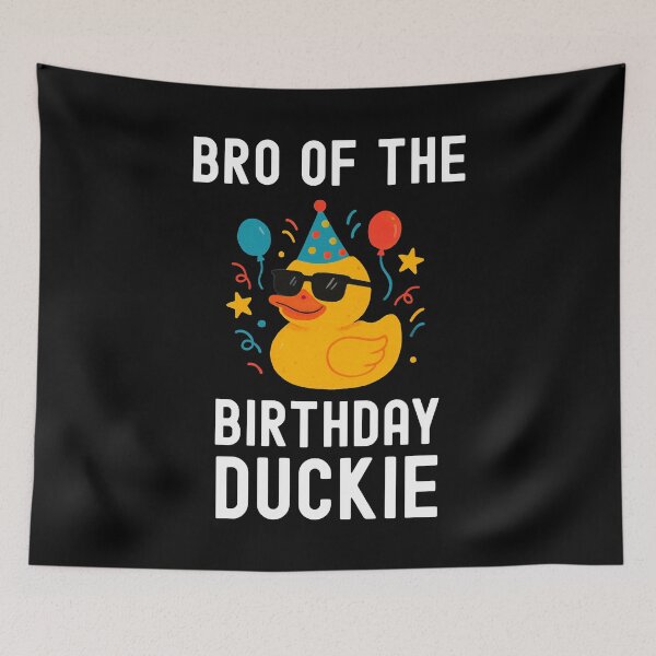 Item preview, Bro of the Birthday Duckie Fun Matching Family Party designed and sold by snowry.