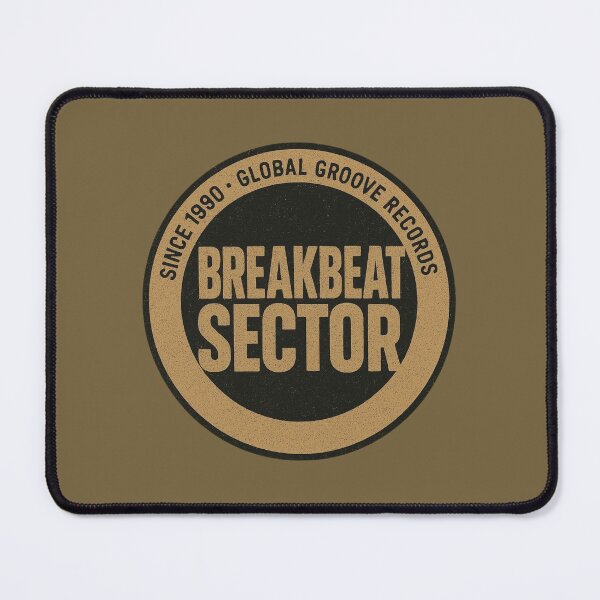 Item preview, Breakbeat Sector – Oldschool Drum & Bass Vinyl Design designed and sold by |TRSSHOP|.