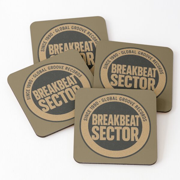 Item preview, Breakbeat Sector – Oldschool Drum & Bass Vinyl Design designed and sold by |TRSSHOP|.