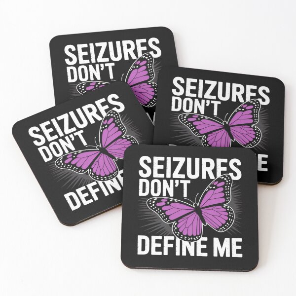 Item preview, Seizures Don't Define Me Purple Butterfly designed and sold by DarylWelsh2024.