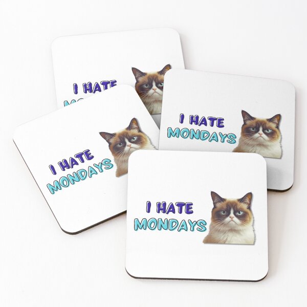 Item preview, Grumpy Cat I Hate Mondays Shirt | Funny Cat Lover Gift | Classic Meme Apparel designed and sold by ecotrendmarket.