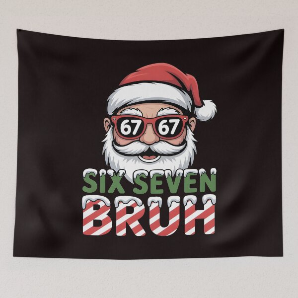 Item preview, 67 Meme Santa – Six Seven Bruh Funny Christmas Tee for Meme Collectors designed and sold by Redgiant87x.