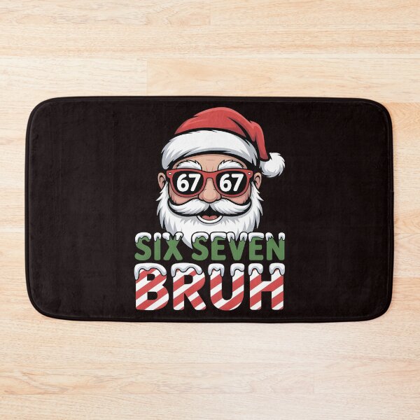 Item preview, 67 Meme Santa – Six Seven Bruh Funny Christmas Tee for Meme Collectors designed and sold by Redgiant87x.