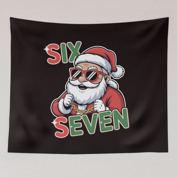 Item preview, Six Seven Bruh Santa – Trending Xmas Meme Gift for Funny Holiday Fans designed and sold by Redgiant87x.