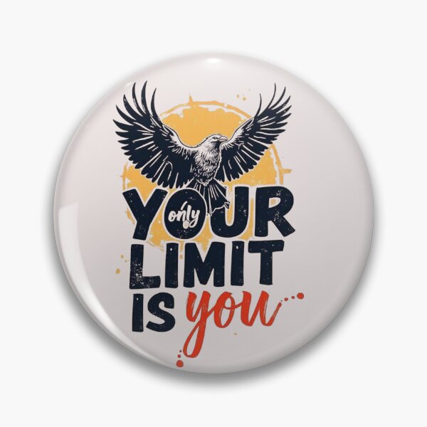 Item preview, Your Limit Is You - Motivational Eagle Design for Inner Strength designed and sold by XNewStore.