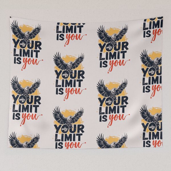 Item preview, Your Limit Is You - Diseño de Águila Motivacional para la Fuerza Interior designed and sold by XNewStore.