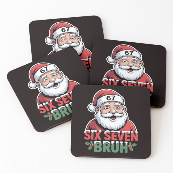 Item preview, Six Seven Bruh Santa – Cool 67 Meme Christmas Design with Slang Humor designed and sold by Redgiant87x.