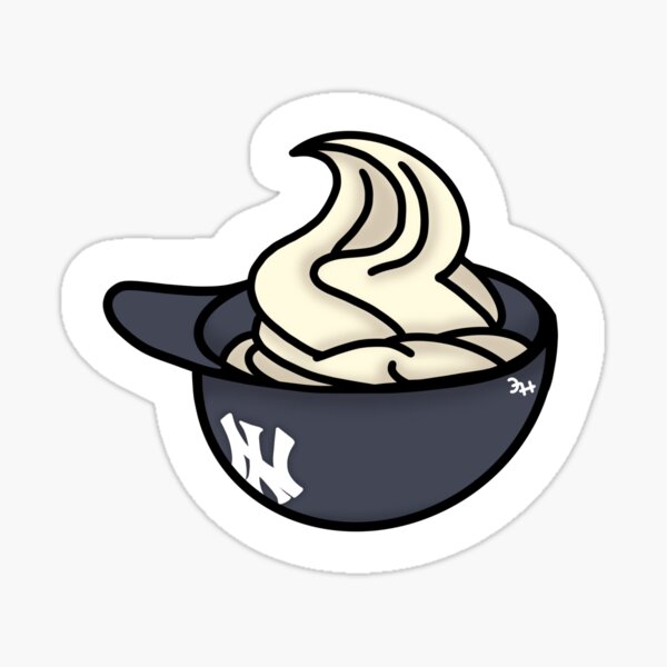 Bronx Ice Cream Helmet - Soft Serve Sticker