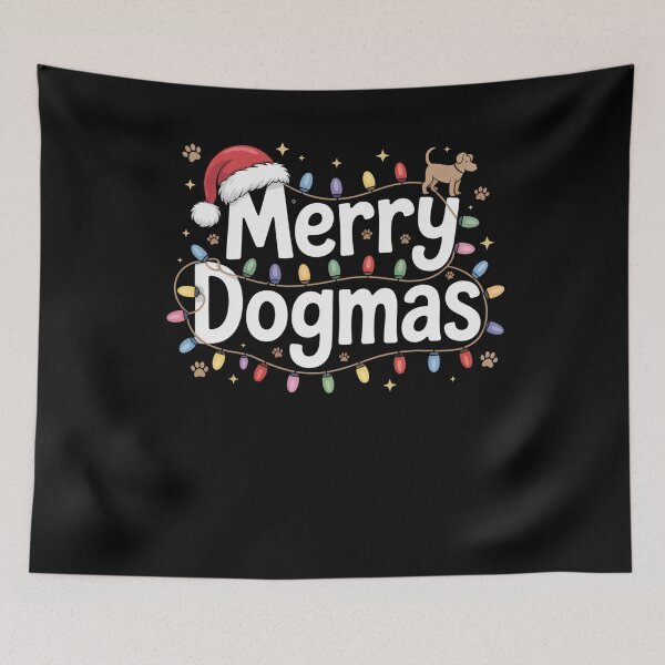 Item preview, Merry Dogmas Christmas Dog owner humor designed and sold by snowry.