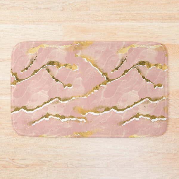 Item preview, Blush Pink Marble with Gold Veins designed and sold by susycosta.