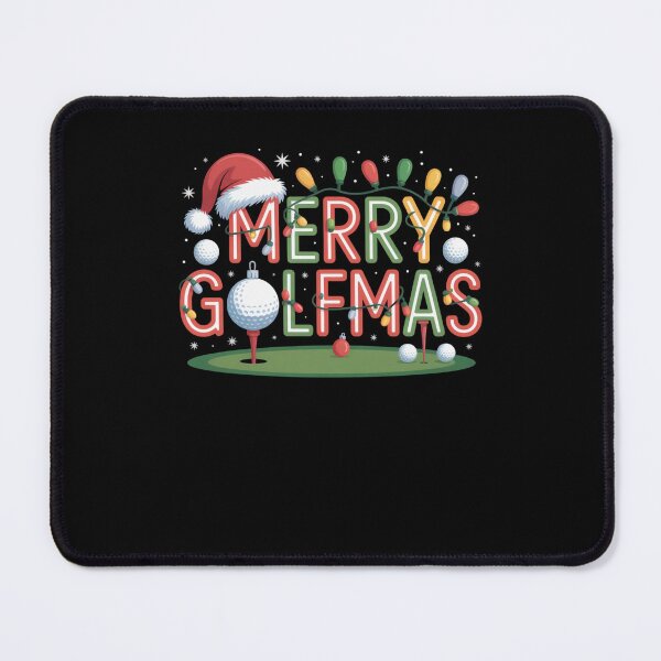 Item preview, Merry Golfmas Christmas Golfer holiday humor designed and sold by snowry.