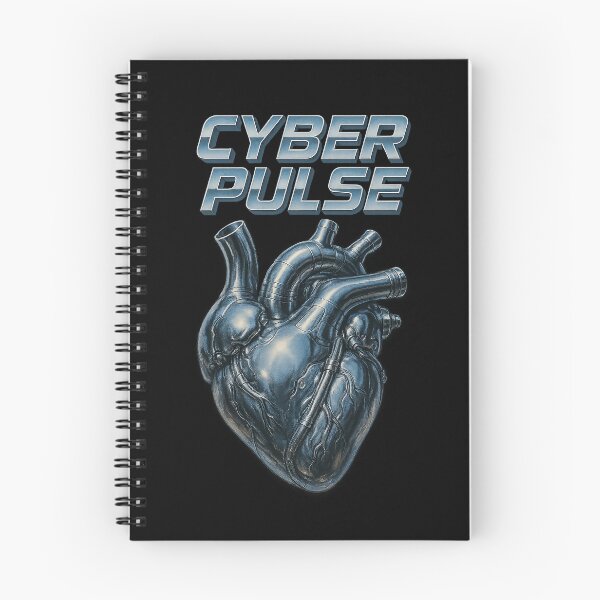 Item preview, Cyber Pulse — Futuristic Tech Core designed and sold by The Devil's Bargain.