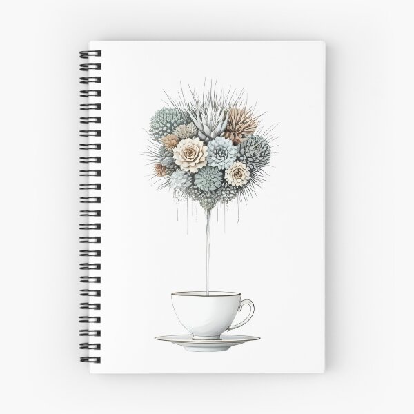 Item preview, Botanical Mind Meditation | Cactus Brain Succulent Art Line Art designed and sold by VibeCheckTees13.