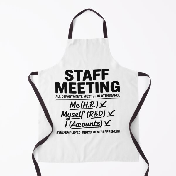 Item preview, Staff Meeting Business Entreprenuer designed and sold by Mad Mama Designs.