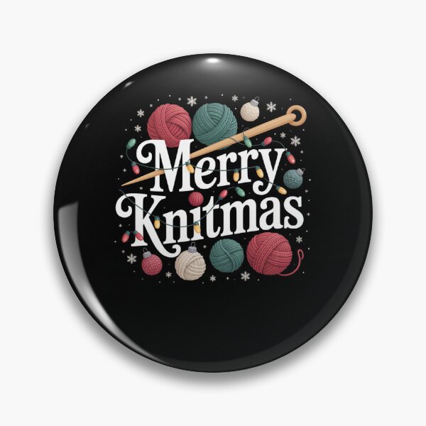 Item preview, Merry Knitmas Christmas Knitting Lover designed and sold by snowry.