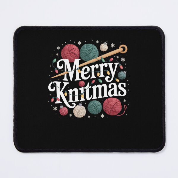 Item preview, Merry Knitmas Christmas Knitting Lover designed and sold by snowry.