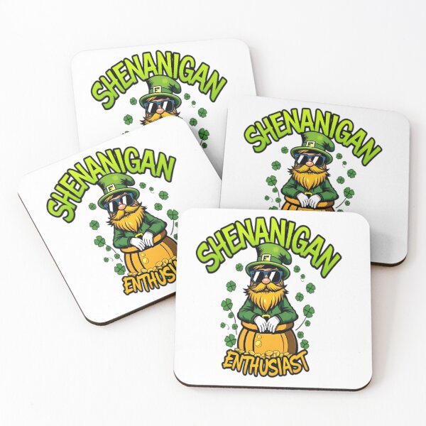 Item preview, Shenanigan Enthusiast – Cool Leprechaun designed and sold by Patvu.