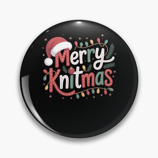 Item preview, Merry Knitmas Christmas Knitting Lover humor designed and sold by snowry.