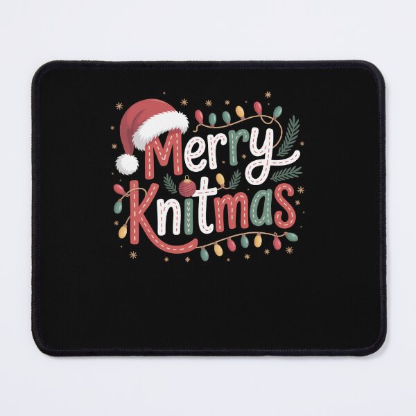 Item preview, Merry Knitmas Christmas Knitting Lover humor designed and sold by snowry.