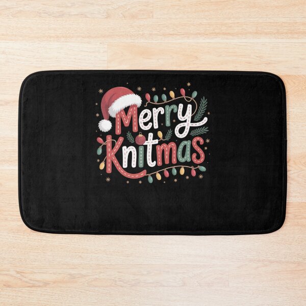 Item preview, Merry Knitmas Christmas Knitting Lover humor designed and sold by snowry.