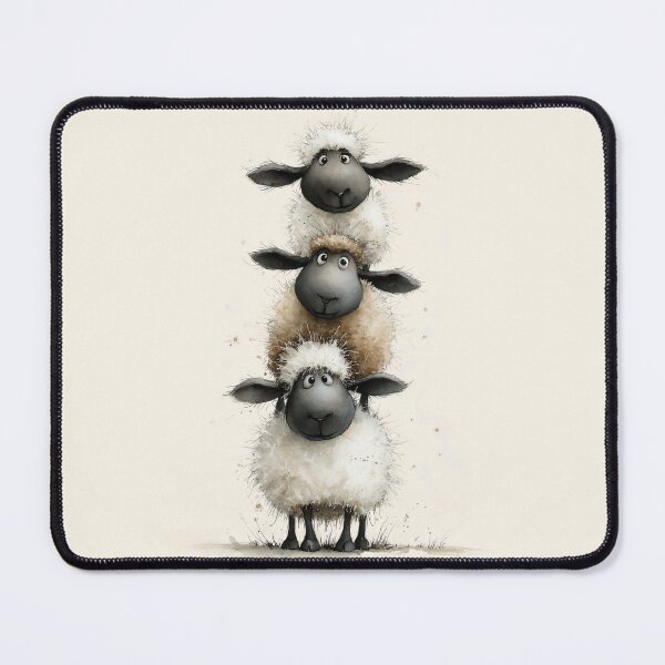 Item preview, Gorgeous Valaise Blacknose Sheep ' Top of the Mornin’ ' BY SHiRLeY MacARTHuR designed and sold by Shirley MacArthur Art.