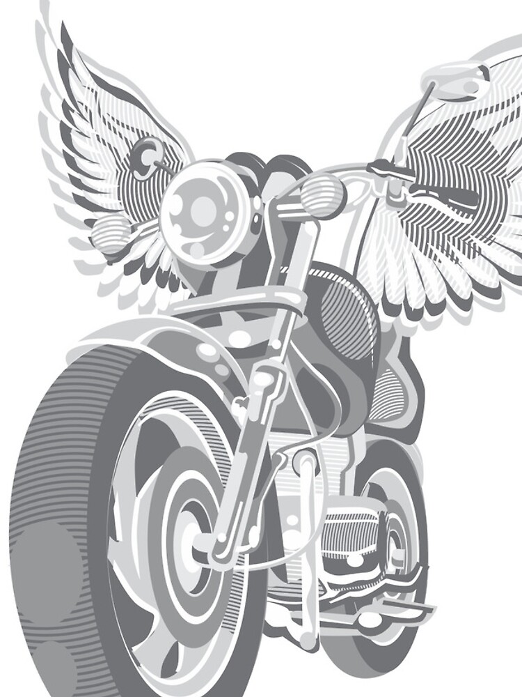 Thumbnail 4 of 4, iPhone Case, Winged Ride – Freedom Machine designed and sold by cheloartes.