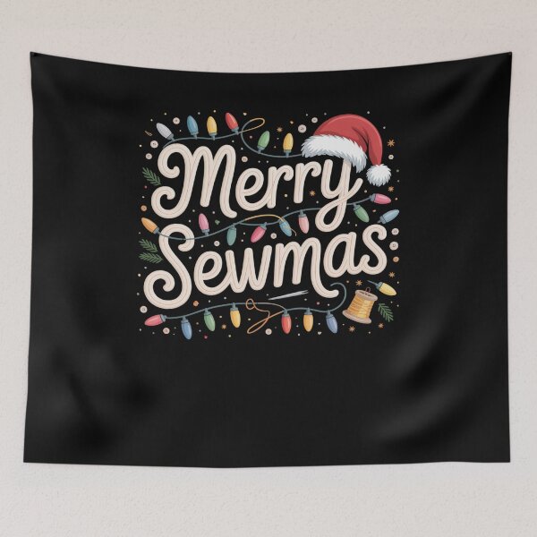 Item preview, Merry Sewmas Christmas Sewing Lover designed and sold by snowry.