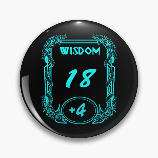 Item preview, Wisdom Stat designed and sold by blazekwitheez.