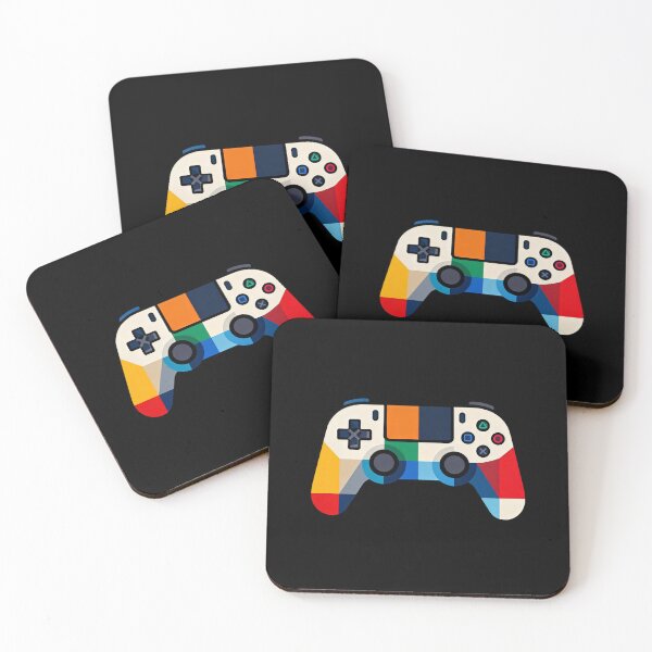 Item preview, Colorful Geometric Patchwork Game Controller designed and sold by LuckCraftStudio.