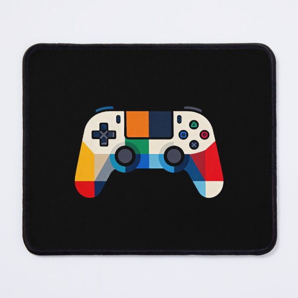 Item preview, Colorful Geometric Patchwork Game Controller designed and sold by LuckCraftStudio.