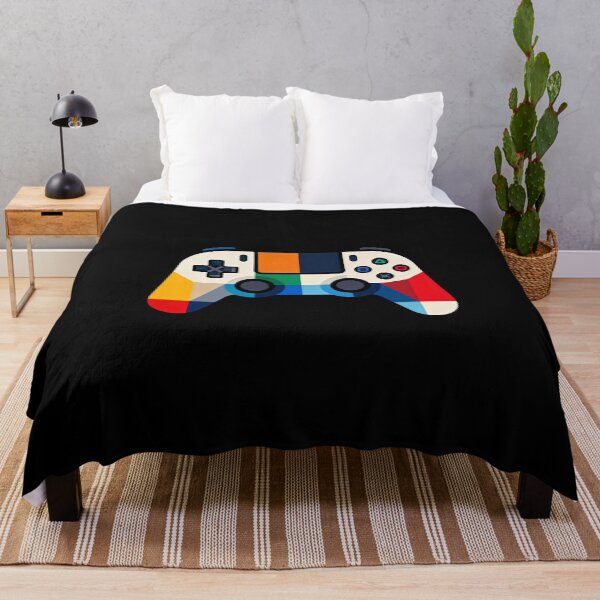 Item preview, Colorful Geometric Patchwork Game Controller designed and sold by LuckCraftStudio.