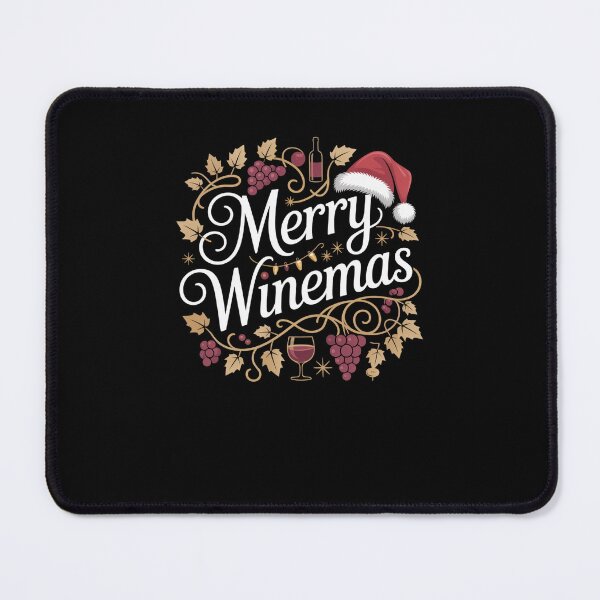 Item preview, Merry Winemas Holiday Wine Lover humor designed and sold by snowry.