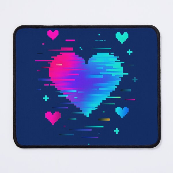 Item preview, Glitchy Y2K Heart 90's T-Shirt Hoodie Retro designed and sold by Jackson2288.