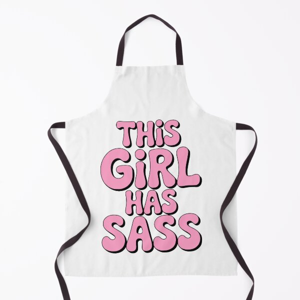 Item preview, This Girl Has Sass! Pink Girly designed and sold by PMCreative.