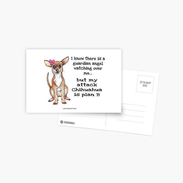 My Attack Chihuahua Postcard