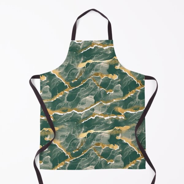 Item preview, Golden Veins Emerald Marble Abstract designed and sold by susycosta.
