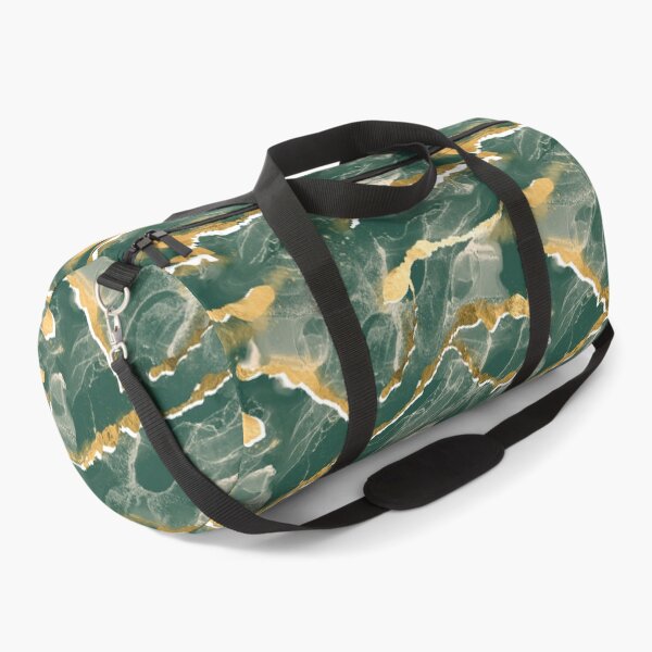 Item preview, Golden Veins Emerald Marble Abstract designed and sold by susycosta.